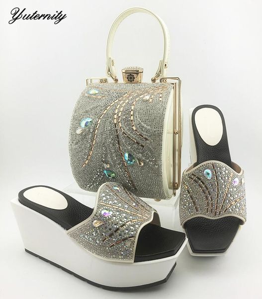 new women stone shoes and bag to match set for party summer wedges high heels shoes with purse set 9 colors on stock, Black
new women stone shoes and bag to match set for party summer wedges high heels shoes with purse set 9 colors on stock, Black