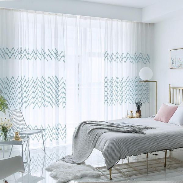 northern europe style white ripple style sheer curtains simple and modern curtain for living room bedroom
northern europe style white ripple style sheer curtains simple and modern curtain for living room bedroom