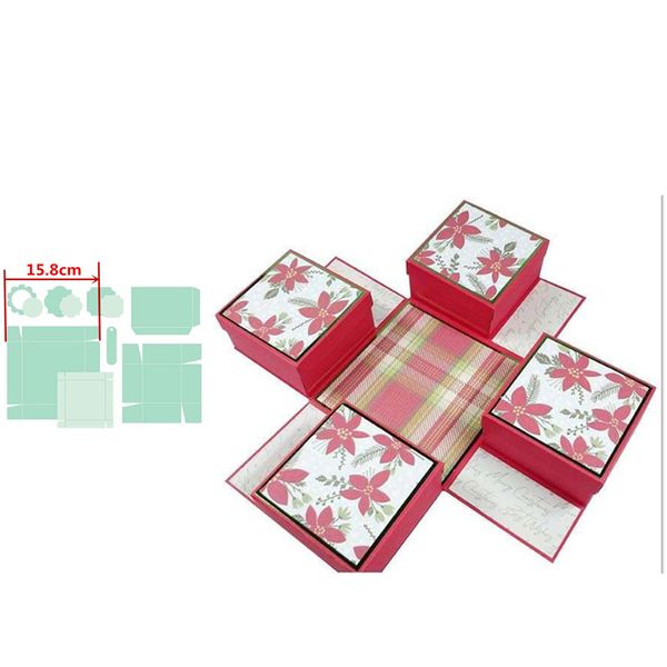 3d medium exploding gift box die set metal cutting dies stencils for diy scrapbooking paper cards craft making new 1019
3d medium exploding gift box die set metal cutting dies stencils for diy scrapbooking paper cards craft making new 1019