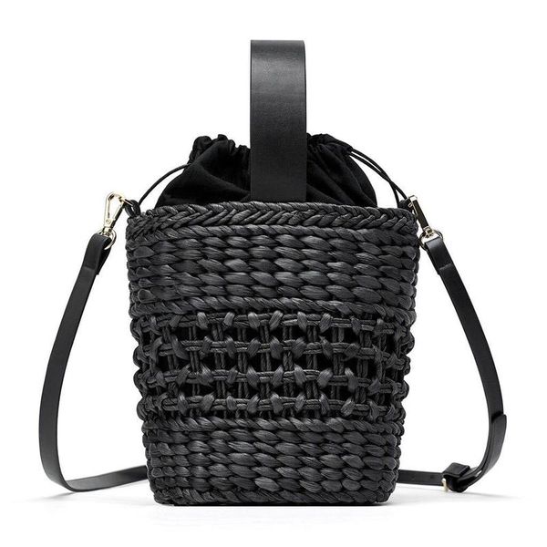 2020 summer beach bag single strap handle women handbag straw shoulder bag large rattan bucket
2020 summer beach bag single strap handle women handbag straw shoulder bag large rattan bucket