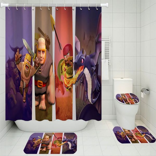 cartoon waterproof shower curtain toilet mat floor mat u-shaped mat non-slip carpet bathroom shower set printed shower curtain
cartoon waterproof shower curtain toilet mat floor mat u-shaped mat non-slip carpet bathroom shower set printed shower curtain