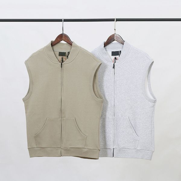 mens designer jacket fg tide brand man same color micro-label embroidered sleeveless sweater cardigan fleece fashion top, Black;brown
mens designer jacket fg tide brand man same color micro-label embroidered sleeveless sweater cardigan fleece fashion top, Black;brown