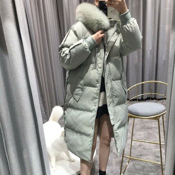 2020 women natural fur collar hooded jacket ladies white duck down coat female feather snow wear outwear long parkas s1341, Black
2020 women natural fur collar hooded jacket ladies white duck down coat female feather snow wear outwear long parkas s1341, Black
