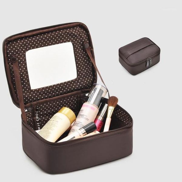 2020 new solid color women's cosmetic bag storage bag make up box toiletry1 
2020 new solid color women's cosmetic bag storage bag make up box toiletry1