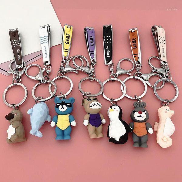 2020 new korean cute penguin doll keychain car pendant student bag key chain ornaments creative gifts1, Silver
2020 new korean cute penguin doll keychain car pendant student bag key chain ornaments creative gifts1, Silver