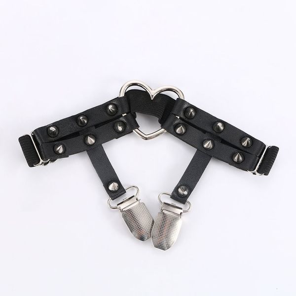 studded heart garters rivet punk goth harajuku style handmade garter belt leg ring for women gift one adjust able size, Black;white
studded heart garters rivet punk goth harajuku style handmade garter belt leg ring for women gift one adjust able size, Black;white