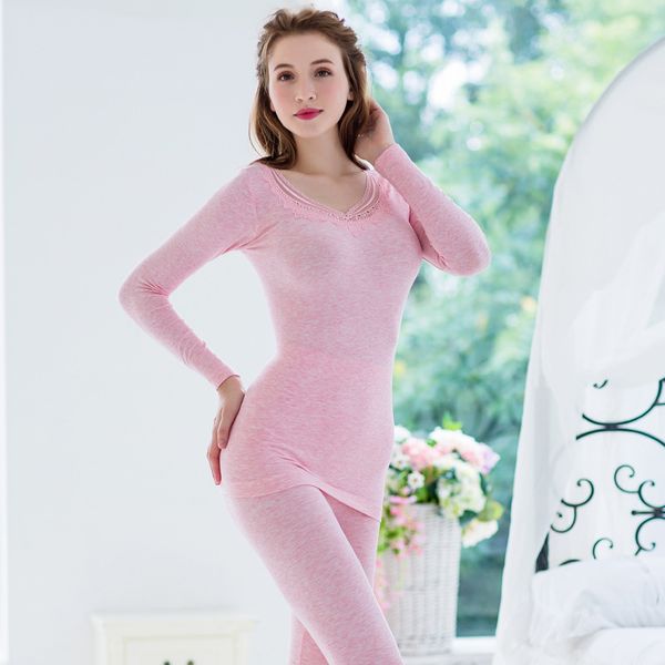 autumn winter thermal underwear set pink skin friendly lace soft long johns stripes slim fit 2021 new style thermo pijamas women, Black;pink
autumn winter thermal underwear set pink skin friendly lace soft long johns stripes slim fit 2021 new style thermo pijamas women, Black;pink