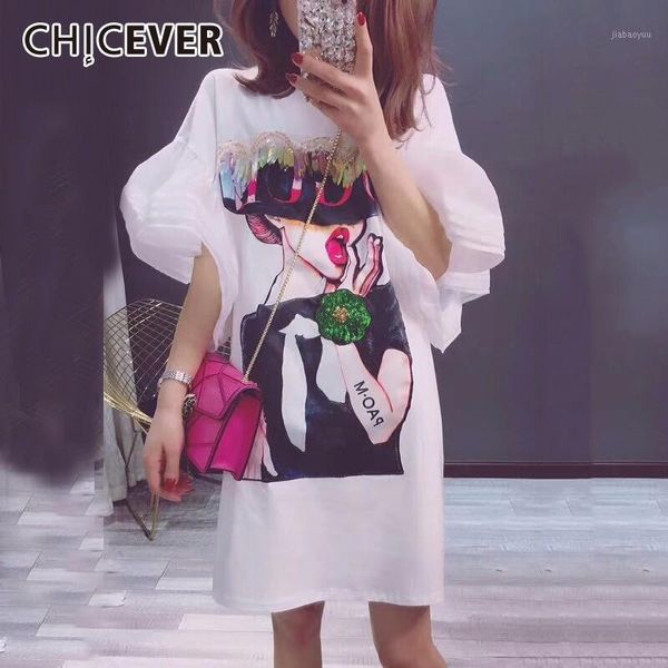 chicever 2020 summer women t shirts transparent mesh flare sleeve sequins letter diamonds female t shirt clothes fashion1, White
chicever 2020 summer women t shirts transparent mesh flare sleeve sequins letter diamonds female t shirt clothes fashion1, White