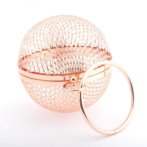 ball shape hallow out metal mesh evening bag heavy style metal frame hasp closure clutch purse fashion handbag for dress out
ball shape hallow out metal mesh evening bag heavy style metal frame hasp closure clutch purse fashion handbag for dress out