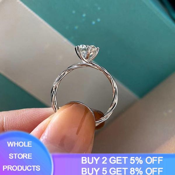 new inset zirconia gem 925 silver rings fashion twist ring jewelry simple charm women twisted classic 2 color lady jewelry gift, Golden;silver
new inset zirconia gem 925 silver rings fashion twist ring jewelry simple charm women twisted classic 2 color lady jewelry gift, Golden;silver