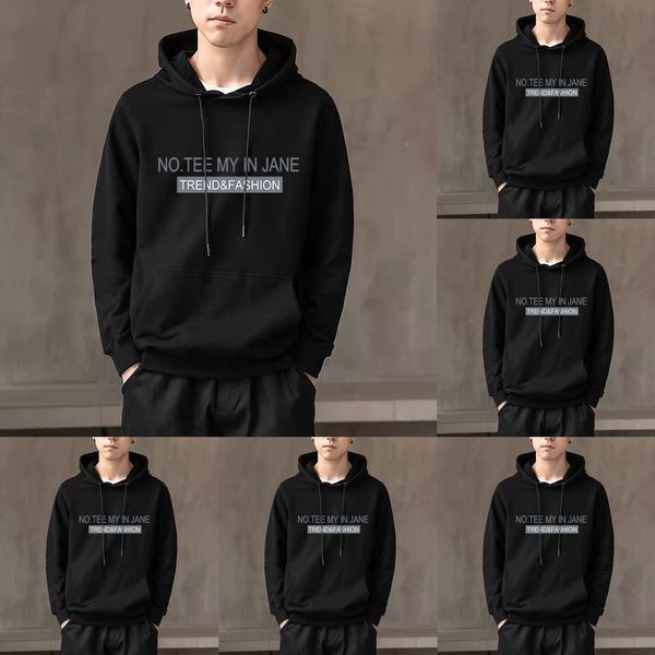 j8j7f 2020 spring and coat new pullover pullovercoat pulloverpullover sweater men's korean version autumn loose hoodie trendy student a, Black
j8j7f 2020 spring and coat new pullover pullovercoat pulloverpullover sweater men's korean version autumn loose hoodie trendy student a, Black
