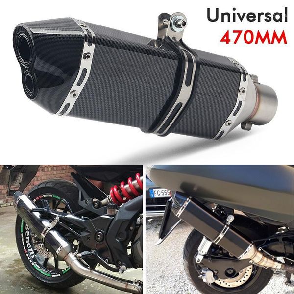 slip on 51mm exhaust baffler pipe tips escape 470mm length tail muffler tube double universal motorcycle atv1
slip on 51mm exhaust baffler pipe tips escape 470mm length tail muffler tube double universal motorcycle atv1