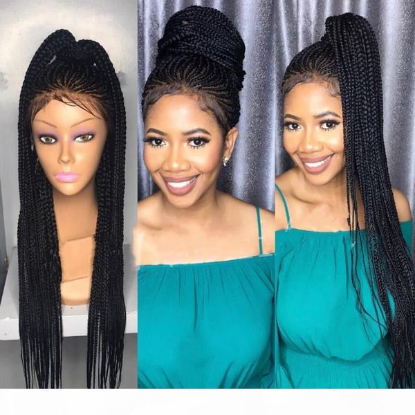 fashion new box braided wigs with baby hair dark roots hand tied heat resistant synthetic braided lace front wigs for black women
fashion new box braided wigs with baby hair dark roots hand tied heat resistant synthetic braided lace front wigs for black women