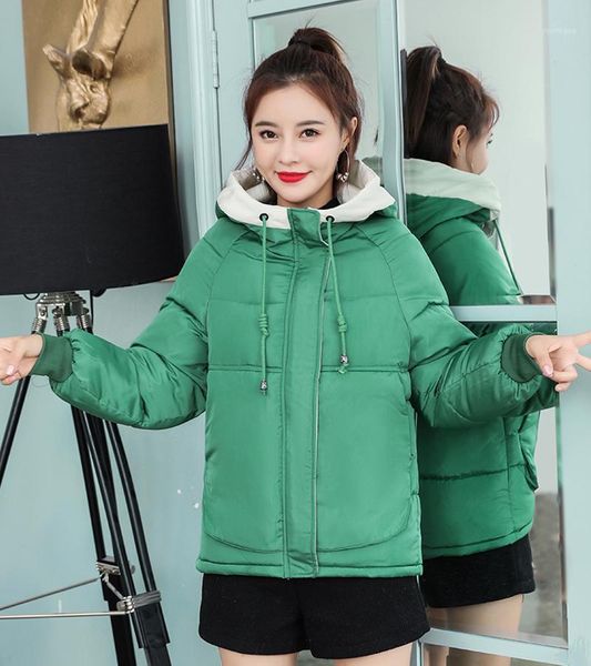 plus size women winter short jacket loose hooded female cold coat stand collar oversized solid cotton padded thick casual parkas1, Black
plus size women winter short jacket loose hooded female cold coat stand collar oversized solid cotton padded thick casual parkas1, Black