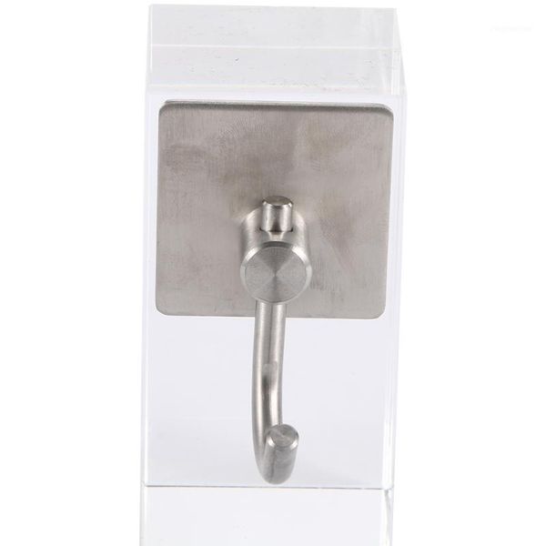 hooks & rails 1pc clothes hook stainless steel self-adhesive key rack bathroom kitchen towel hanger wall mount storage hangers1
hooks & rails 1pc clothes hook stainless steel self-adhesive key rack bathroom kitchen towel hanger wall mount storage hangers1