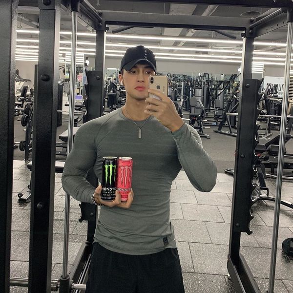 2020 fitness long sleeve t shirt men training elastic men's autumn o neck long sleeve t-shirt man clothing quick-drying, White;black
2020 fitness long sleeve t shirt men training elastic men's autumn o neck long sleeve t-shirt man clothing quick-drying, White;black