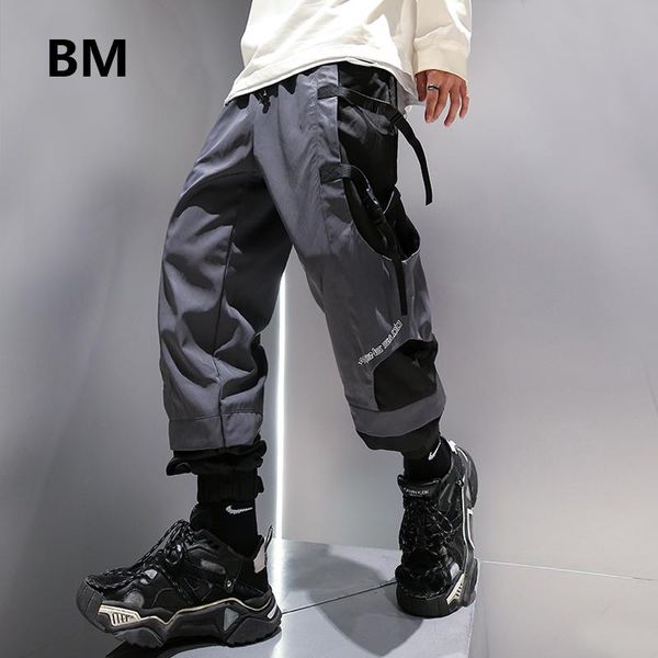 men's pants korean fashion hip hop patchwork casual streetwear techwear clothes 2021 fake two trousers sport running joggers men, Black
men's pants korean fashion hip hop patchwork casual streetwear techwear clothes 2021 fake two trousers sport running joggers men, Black