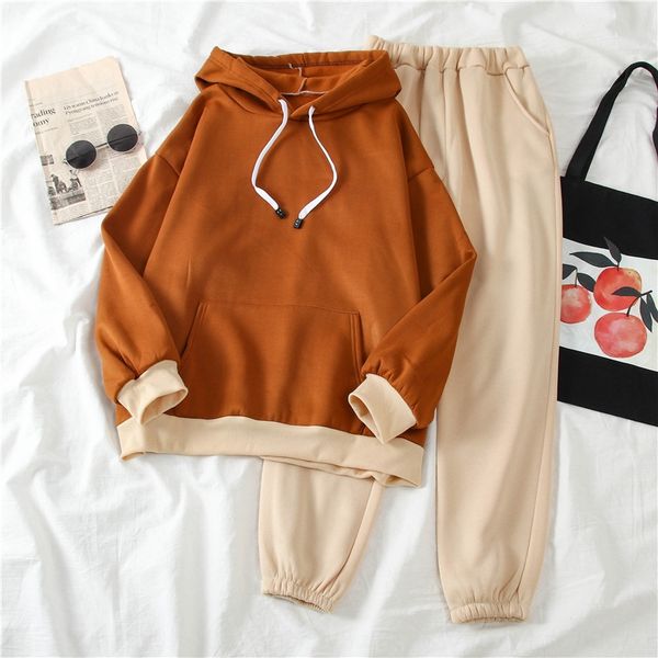 new autumn and winter korean student hong kong style plush casual suit pants women's foreign style two piece sweater sweater sweaterset, Gray
new autumn and winter korean student hong kong style plush casual suit pants women's foreign style two piece sweater sweater sweaterset, Gray