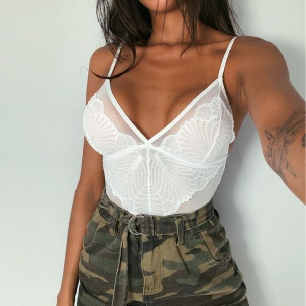 bodysuits for women one piece mesh lace v-neck jumpsuit bodysuit monos para mujer body pour femme rompers voor, Black;white
bodysuits for women one piece mesh lace v-neck jumpsuit bodysuit monos para mujer body pour femme rompers voor, Black;white