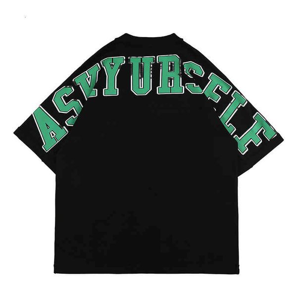 men's t-shirts spring and summer fashion brand anti car splicing process letter printing loose short sleeve t-shirt s5d7, White;black
men's t-shirts spring and summer fashion brand anti car splicing process letter printing loose short sleeve t-shirt s5d7, White;black
