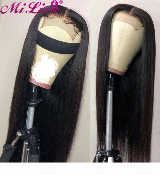 mi lisa straight lace closure human hair wig 30 inch for black women pre plucked with baby hair brazilian 4x4 lace closure wigs, Black;brown
mi lisa straight lace closure human hair wig 30 inch for black women pre plucked with baby hair brazilian 4x4 lace closure wigs, Black;brown