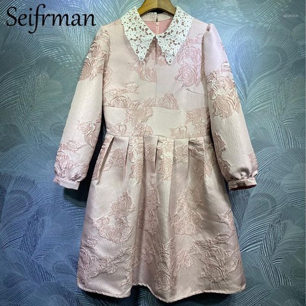 casual dresses seifrmann autumn women fashion designer party a-line dress long sleeve embroidery high waist printed ladies big swing midi dr, Black;gray
casual dresses seifrmann autumn women fashion designer party a-line dress long sleeve embroidery high waist printed ladies big swing midi dr, Black;gray