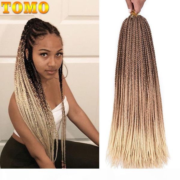 heap box braids tomo colored box braid crotchet braid 24inch ombre synthetic braiding hair extension 22roots rainbow crochet hair african, Black;brown
heap box braids tomo colored box braid crotchet braid 24inch ombre synthetic braiding hair extension 22roots rainbow crochet hair african, Black;brown