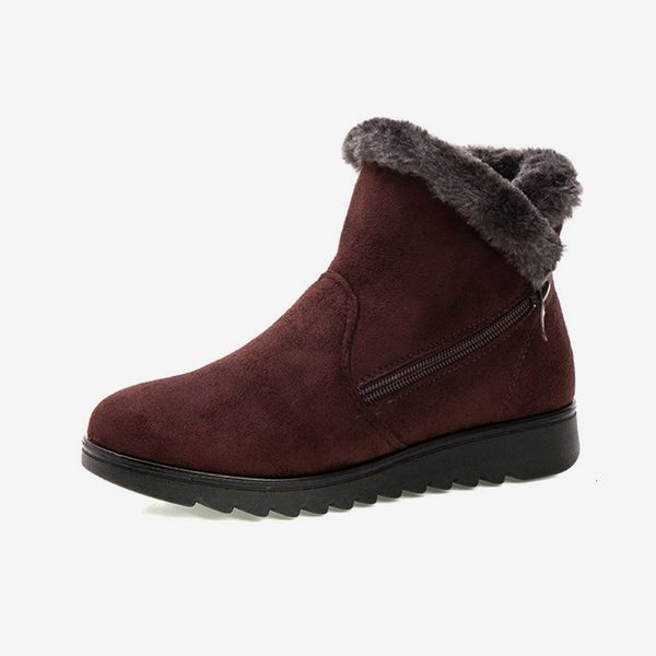 2021 new women warm fur plush winter snow plus size ankle boots ladies suede zip mother shoes fashion comfort footwear 1 0ij9, Black
2021 new women warm fur plush winter snow plus size ankle boots ladies suede zip mother shoes fashion comfort footwear 1 0ij9, Black