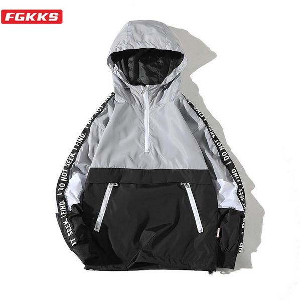 fgkks trend brand men fashion jackets spring new men's high street hip hop hooded jacket coats wild casual thin jacket male, Black;brown
fgkks trend brand men fashion jackets spring new men's high street hip hop hooded jacket coats wild casual thin jacket male, Black;brown