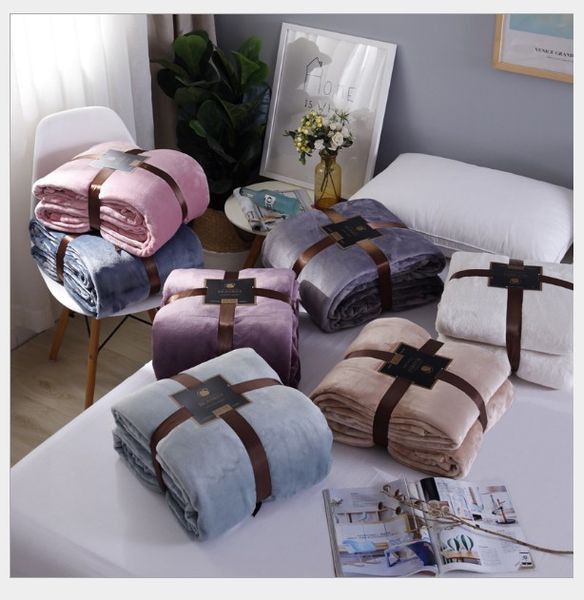 thickened plain flannel blanket office sofa cover blanket bed sheet air conditioning solid color warm blankets
thickened plain flannel blanket office sofa cover blanket bed sheet air conditioning solid color warm blankets