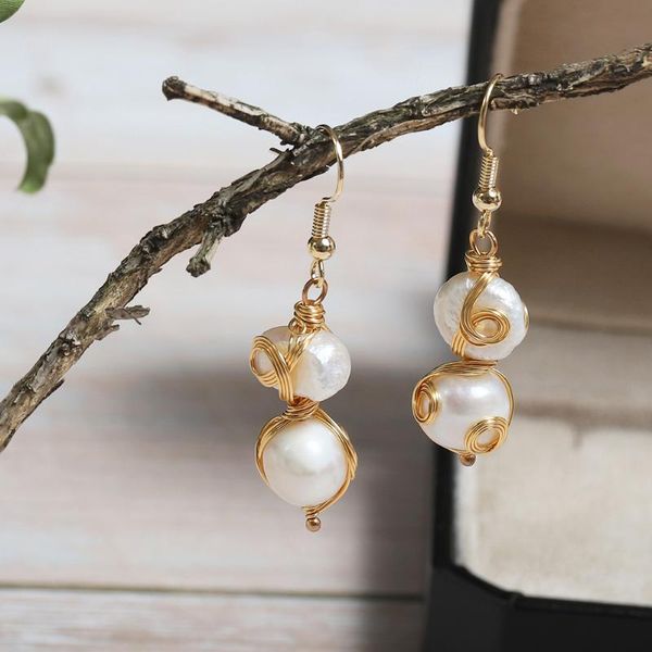 2021 new fashion chinese style natural pearl gold plated long women's exquisite jewelry earrings, Silver
2021 new fashion chinese style natural pearl gold plated long women's exquisite jewelry earrings, Silver