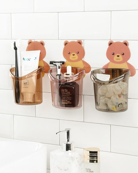 wall-mounted bear toothbrush holder a seller creative unmarked storage holder home toothbrush bathroom without perforated holder
wall-mounted bear toothbrush holder a seller creative unmarked storage holder home toothbrush bathroom without perforated holder
