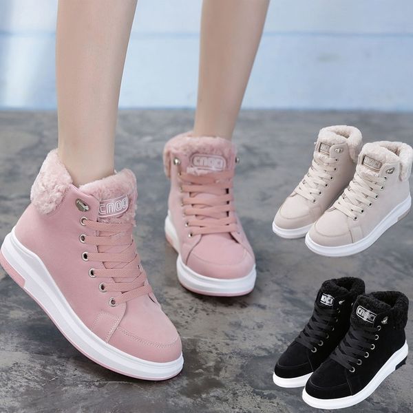 promotion fashion new winter boots women platform shoes woman ankle flock wedges lace-up zapatos de mujer plush warm non-slip 201021, Black
promotion fashion new winter boots women platform shoes woman ankle flock wedges lace-up zapatos de mujer plush warm non-slip 201021, Black