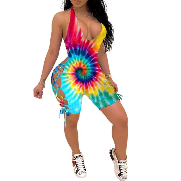 tie dyeing print jumpsuit summer ladies backless hollow out rompers lace-up jumpsuits kg-680, Black;white
tie dyeing print jumpsuit summer ladies backless hollow out rompers lace-up jumpsuits kg-680, Black;white