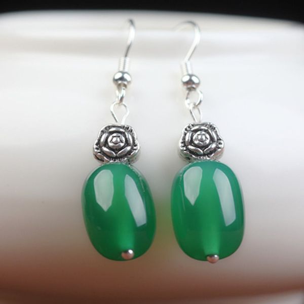wholesale 10 pairs silver plated green and red agate dangle earrings for women ethnic style jewelry
wholesale 10 pairs silver plated green and red agate dangle earrings for women ethnic style jewelry