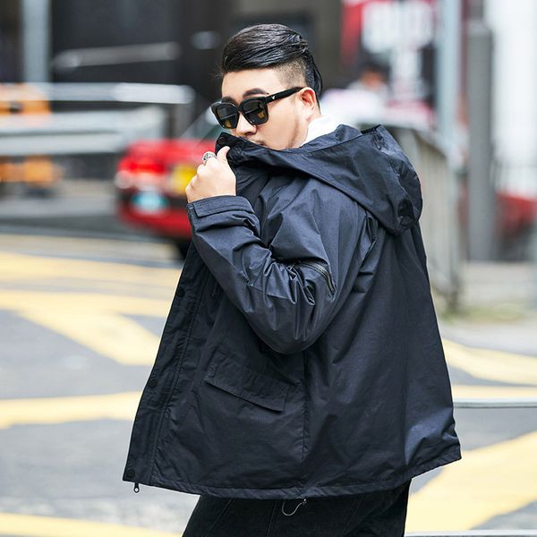 2020 men's new big casual male loose with hoodie black jacket size xxl-7xl 557k, Tan;black
2020 men's new big casual male loose with hoodie black jacket size xxl-7xl 557k, Tan;black