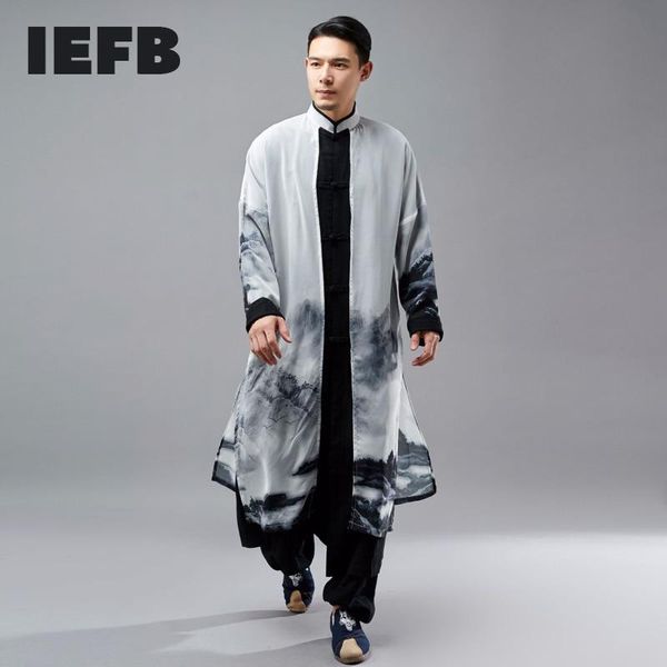 men's casual shirts iefb /men's wear autumn chinese style cotton linen long shirt chiffon fake two pieces printting sunscreen 9y1, White;black
men's casual shirts iefb /men's wear autumn chinese style cotton linen long shirt chiffon fake two pieces printting sunscreen 9y1, White;black