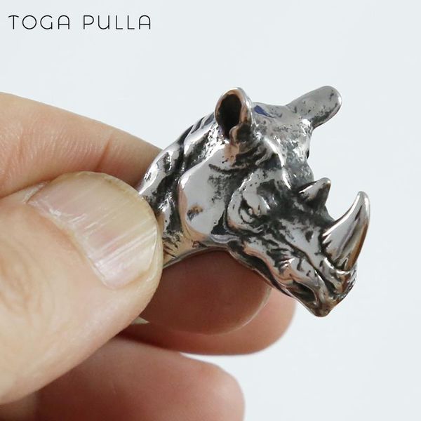 cluster rings detailed rhinoceros head punk biker ring men stainless steel hip hop animal jewelry party gift for him, Golden;silver
cluster rings detailed rhinoceros head punk biker ring men stainless steel hip hop animal jewelry party gift for him, Golden;silver