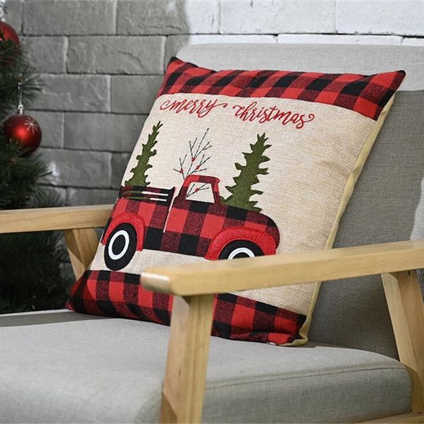 42*42cm christmas decoration pillow case sofa car throw cushion cover xmas tree plaid pillow covers red car trucker pillowcases cz110203, Black;white
42*42cm christmas decoration pillow case sofa car throw cushion cover xmas tree plaid pillow covers red car trucker pillowcases cz110203, Black;white