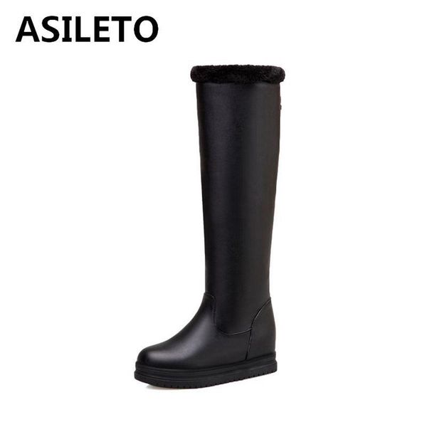 boots asileto round toe flat zipper warm solid wool sock short plush knee high faux leather snow black white pink size 34-43
boots asileto round toe flat zipper warm solid wool sock short plush knee high faux leather snow black white pink size 34-43