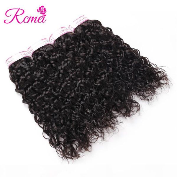 rcmei 100% peruvian human hair extensions 4 bundles water wave hair weaving 8-28 inch natural color 4pcs lot ing, Black
rcmei 100% peruvian human hair extensions 4 bundles water wave hair weaving 8-28 inch natural color 4pcs lot ing, Black