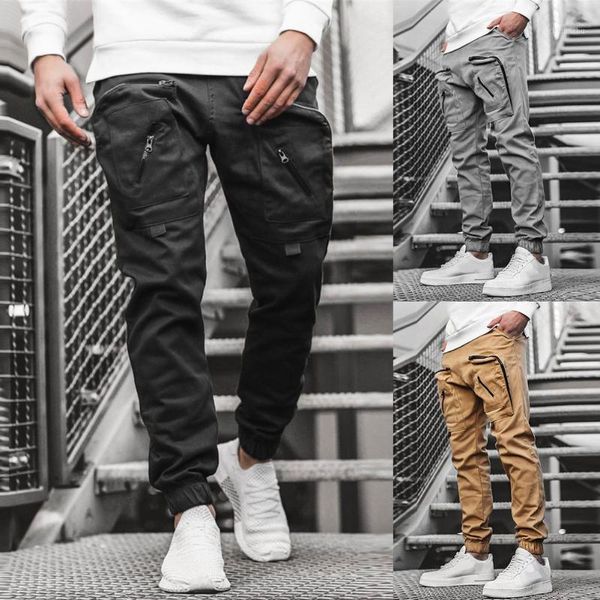 men multi-pocket jogger cargo sweatpants ankle tied sportswear pants trousers men multi-pocket tied sportswear pants trousers1, Black
men multi-pocket jogger cargo sweatpants ankle tied sportswear pants trousers men multi-pocket tied sportswear pants trousers1, Black