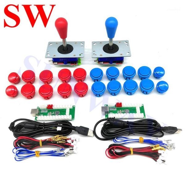 2player diy arcade kits with usb encoder pc zippy joystick with oval ball +push buttons +wire harness for android/ raspberry pi1
2player diy arcade kits with usb encoder pc zippy joystick with oval ball +push buttons +wire harness for android/ raspberry pi1