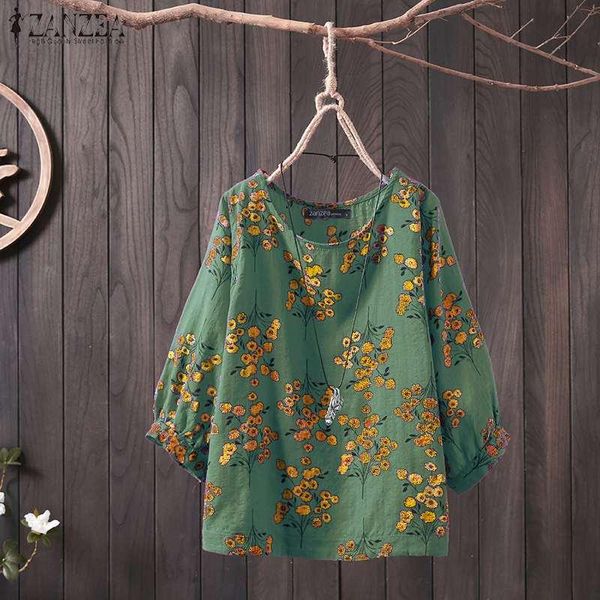 blusas zanzea 2020 summer women printed shirt casual loose blusas vintage tunic lantern sleeve loose plus size blouse, White
blusas zanzea 2020 summer women printed shirt casual loose blusas vintage tunic lantern sleeve loose plus size blouse, White