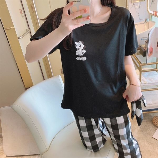 women clothes for autumn winter pajamas sets o-neck sleepwear lovely rabbit pijamas mujer long sleeve cotton pyjamas female y200708, Black;red
women clothes for autumn winter pajamas sets o-neck sleepwear lovely rabbit pijamas mujer long sleeve cotton pyjamas female y200708, Black;red