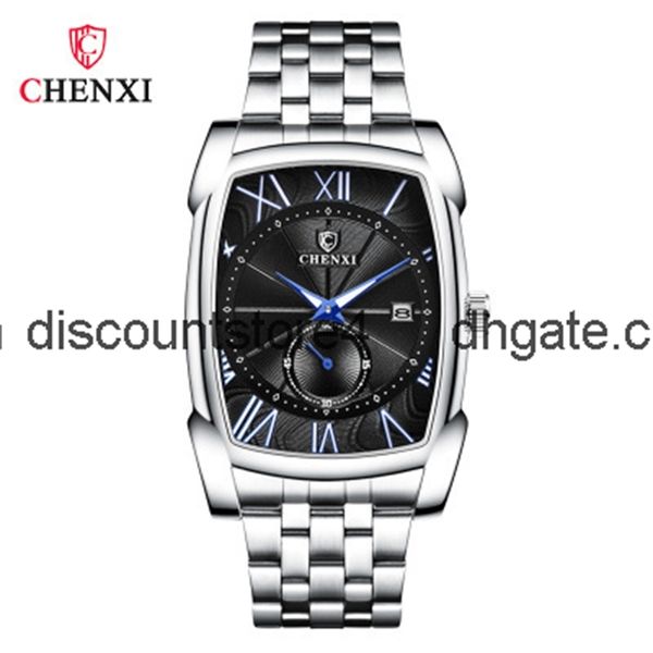 chenxi watch new square men's fashion leisure watch waterproof calendar quartz men's watch, Slivery;brown
chenxi watch new square men's fashion leisure watch waterproof calendar quartz men's watch, Slivery;brown