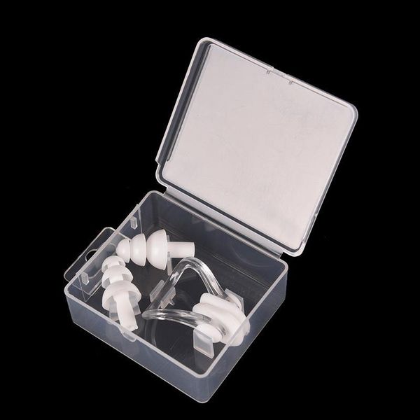 1set soft sile swimming earplug nose clip watertight set kit sports fitness swimming pool accessories nasal splint e jllsxv
1set soft sile swimming earplug nose clip watertight set kit sports fitness swimming pool accessories nasal splint e jllsxv