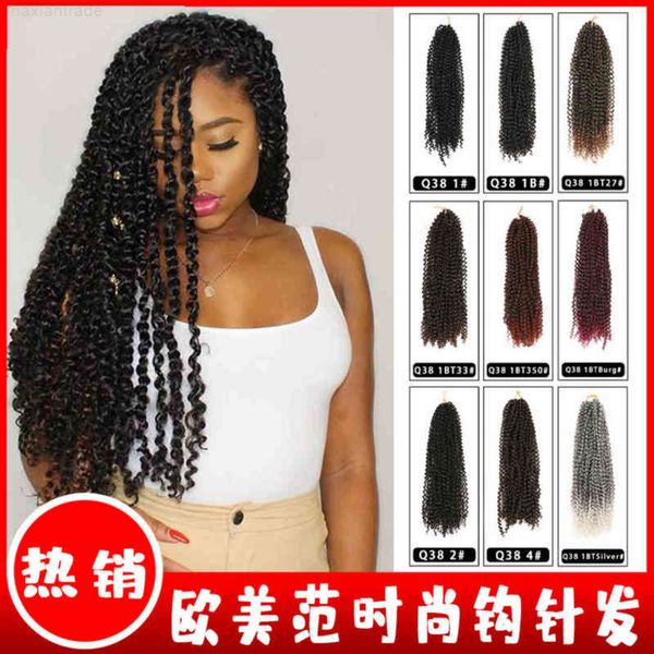 new passage twistwater chemical fiber crochet hair fake fever 18 "80g 10 colors, Black
new passage twistwater chemical fiber crochet hair fake fever 18 "80g 10 colors, Black