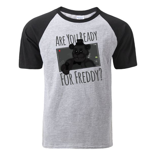 sport funny five nights freddy tshirt men are you ready for freddy raglan t shirt fashion summer cotton casual t-shirt hip hop
sport funny five nights freddy tshirt men are you ready for freddy raglan t shirt fashion summer cotton casual t-shirt hip hop