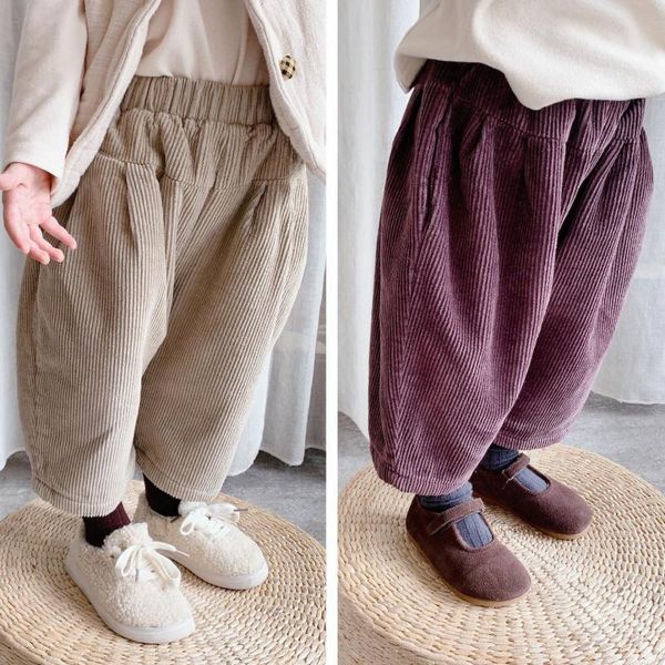2021 new autumn winter kids loose corduroy children's clothing casual pant baby boys girls thicken children pants joqo, Blue
2021 new autumn winter kids loose corduroy children's clothing casual pant baby boys girls thicken children pants joqo, Blue